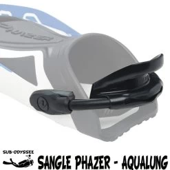 Sangle Bungee De Palme PHAZER + Boucles Plastique - Aqualung