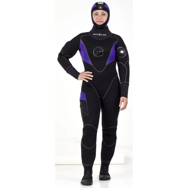 Combinaison Etanche BLIZZARD 2016 Femme 7mm D'Aqualung - DESTOCKAGE – Image 2