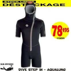 Surveste DIVE STEP IN 5,5mm Femme à Cagoule - Aqualung