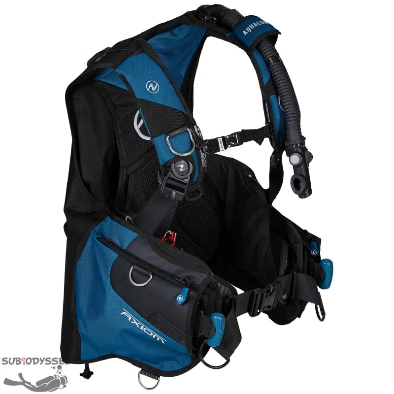 AXIOM Homme Gilet De Stabilisation Bleu Petrol - Aqualung – Image 4