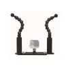 Platine EXTEND Double Bras + 2 FLEXI 7" + Fixation Gopro - BIG BLUE