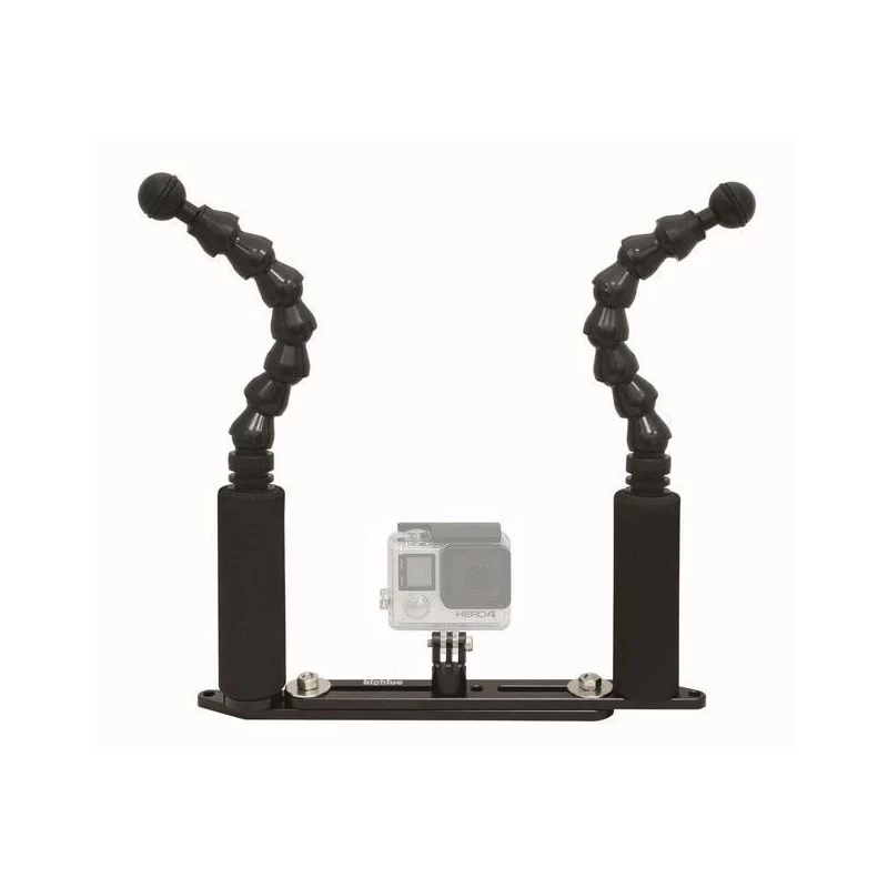 Platine EXTEND Double Bras + 2 FLEXI 7" + Fixation Gopro - BIG BLUE