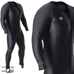CHILLPROOF UNDERGARMENT Homme Monopièce Zip VENTRAL - SHARKSKIN