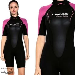 ALTUM Shorty Femme 3mm Avec Zip Dorsal - Cressi