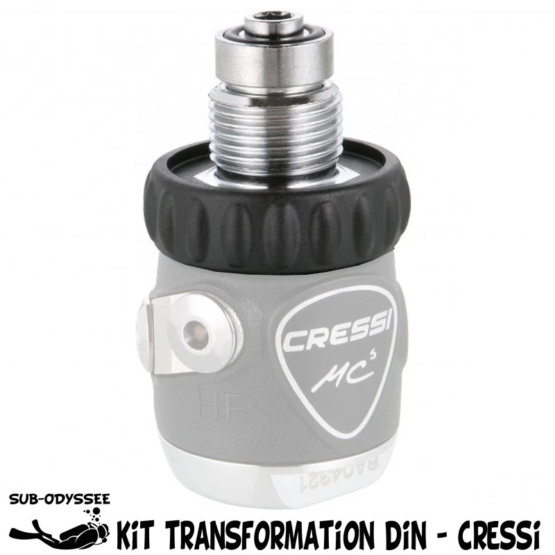 Kit De Transformation Détendeur MC5 Etrier En DIN 300 Bars - Cressi