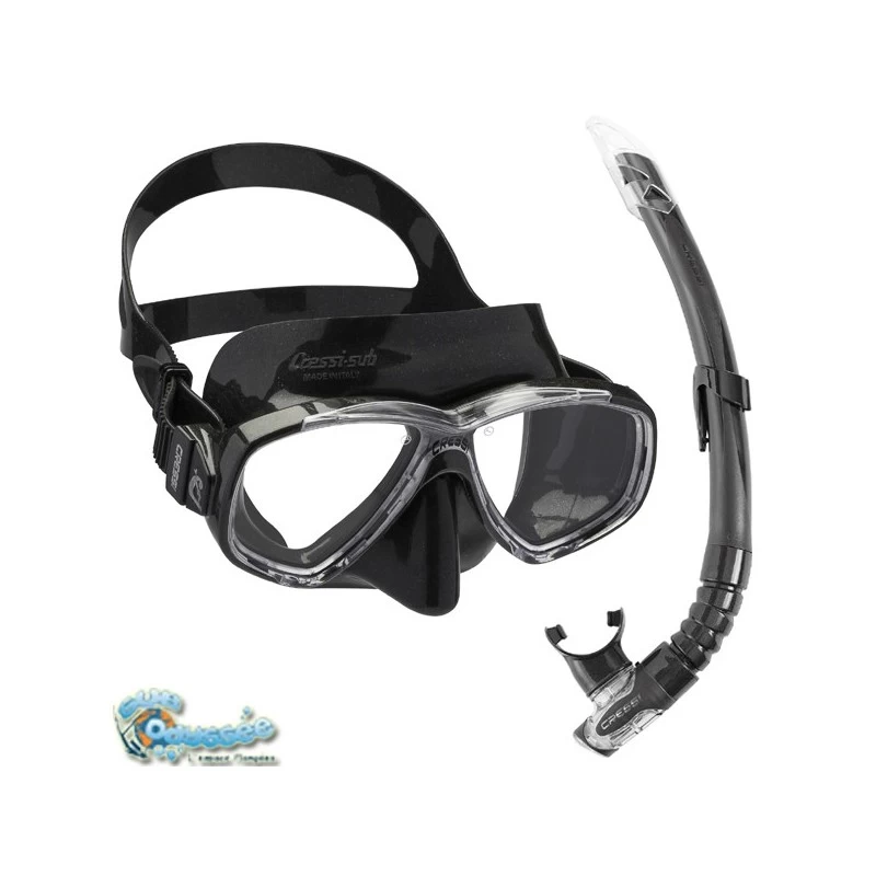 Pack Masque PERLA + Tuba GAMMA - Cressi