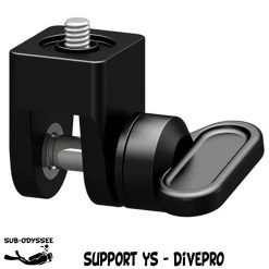 Support De Fixation YS Avec Vis Papillon - Divepro