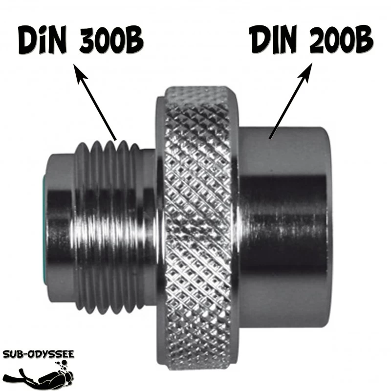 Adaptateur DIN 300 Mâle / DIN 200 Femelle - ESM