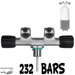 Robinet 2 Sorties Fixes En H G5/8 (DIN) 232B - M25 X 200