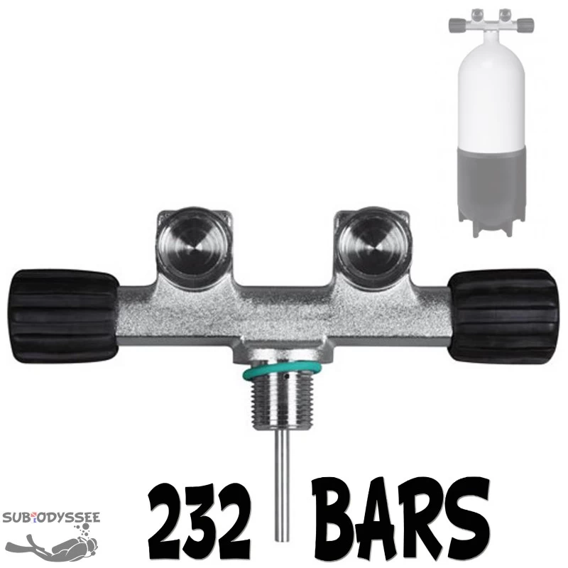 Robinet 2 Sorties Fixes En H G5/8 (DIN) 232B - M25 X 200