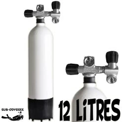 Bloc 12 Litres Long 2 Sorties Acier - Eurocylinder