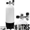 Bloc 16 Litres 2 Sorties Acier - Eurocylinder