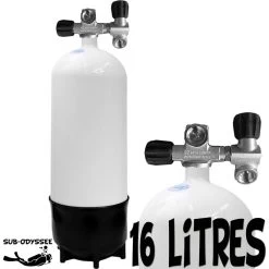Bloc 16 Litres 2 Sorties Acier - Eurocylinder