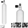 Bouteille 03 Litres Long 232 Bars Acier - Eurocylinder