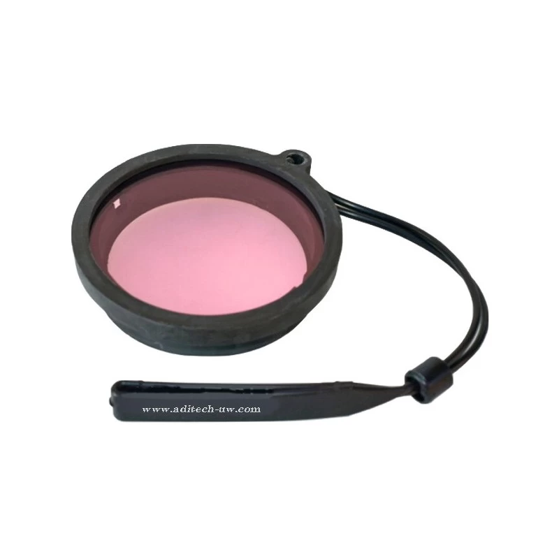 Filtre MAGENTA 3.6" Pour EAU VERTE Caisson Compact - Ikelite