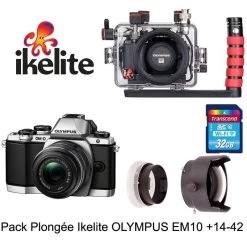 Pack Caisson Ikelite + Appareil Olympus OMD EM 10