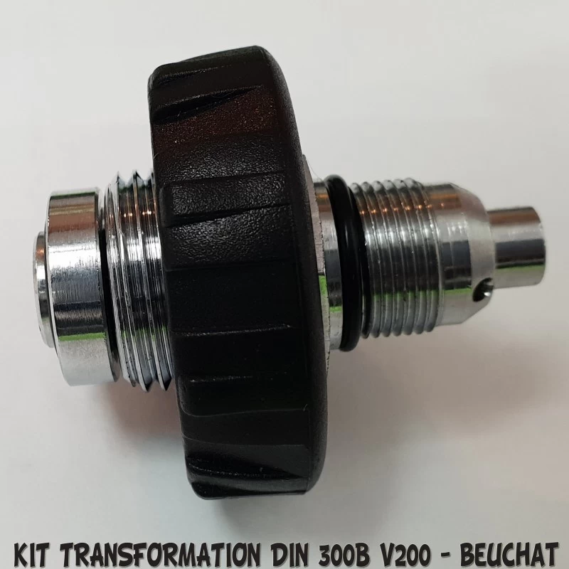 Kit De Transformation Détendeur V10 à V400 Etrier En DIN 300 Bars - Beuchat