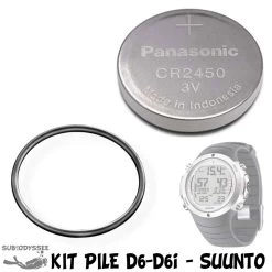Kit Pile Por Ordinateurs D6 / D6i - Suunto