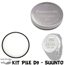 Kit Pile Pour Ordinateur D9 - Suunto