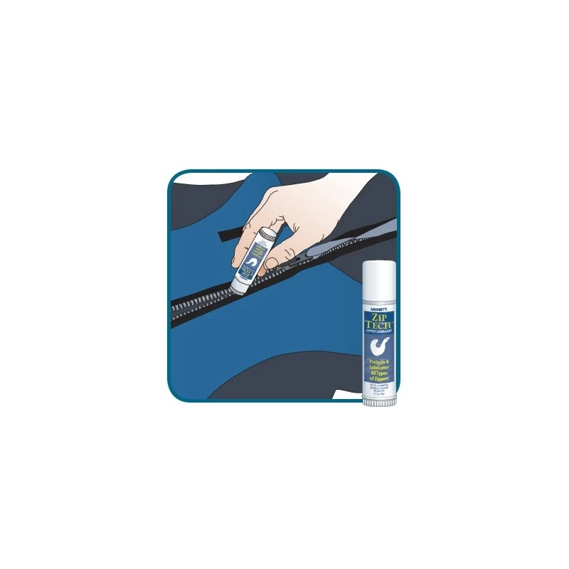 Lubrifiant ZIP TECH Pour Fermetures éclair - Mac NETT – Image 2