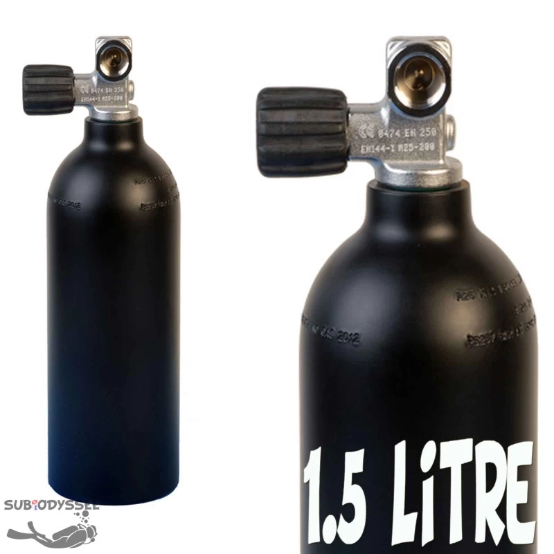 Bouteille 1.5 Litre 230 Bars Aluminium - LUXFER
