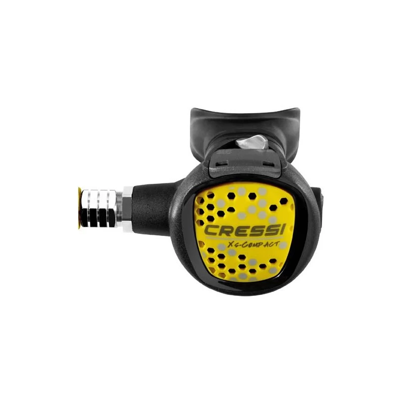 MC9 COMPACT White Pack Détendeur + Octopus Compact + Manomètre Blanc - Cressi – Image 3