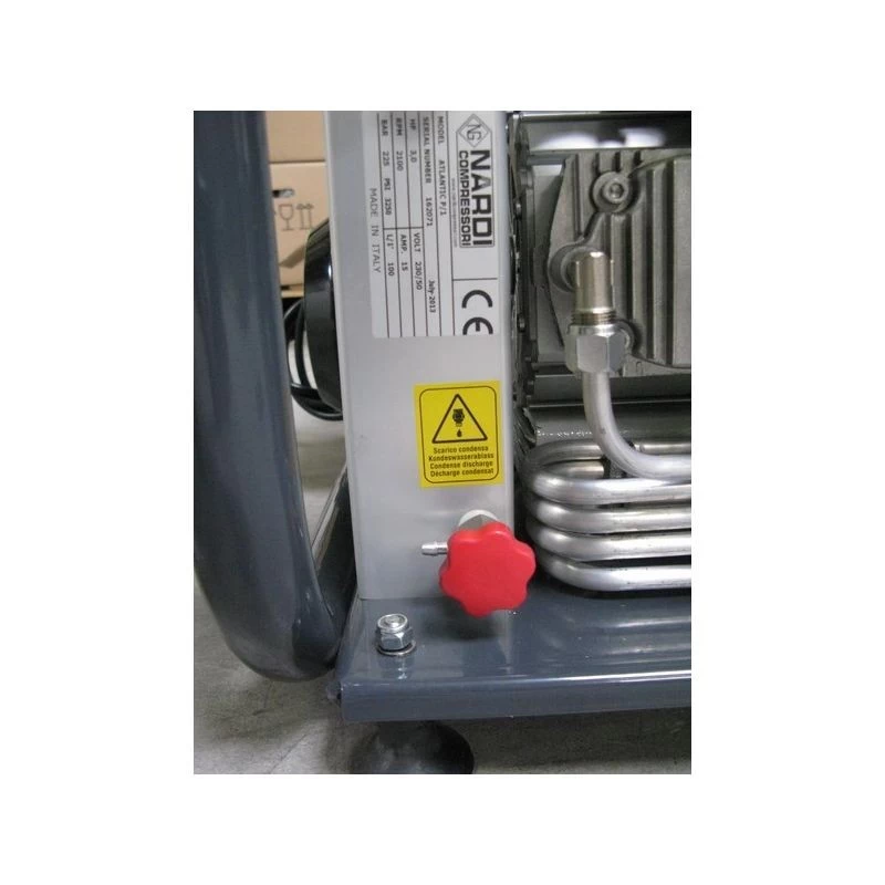 Compresseur ATLANTIC 6m3 éléctrique 230V Monophase Avec Purge & Arret Automatique - NARDI – Image 5