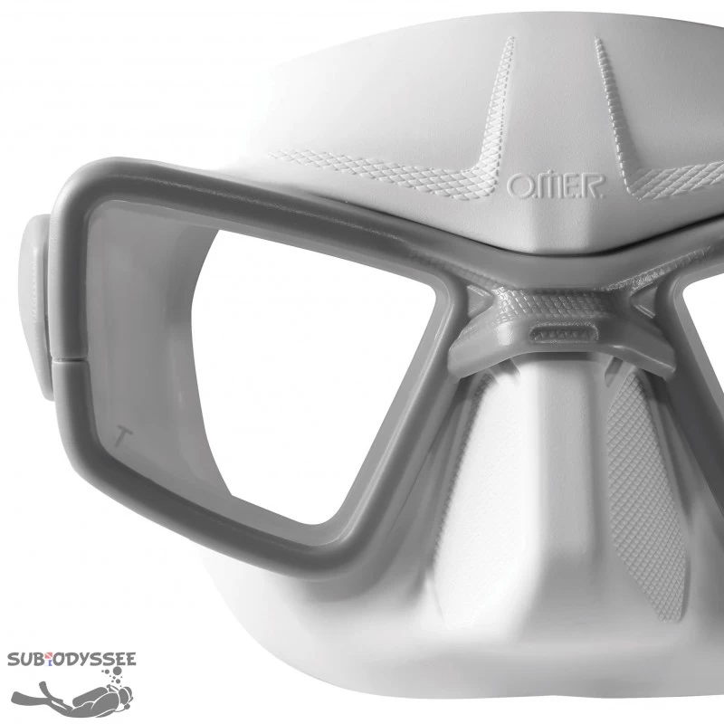 UPM1 Blanc Masque Apnée Umberto Pelizzari - Omer