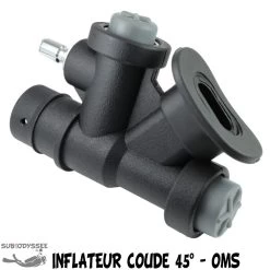 Inflateur Coudé 45° - OMS