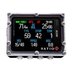 Ordinateur De Plongée IX3M TECH+ Air/Nitrox/Trimix Normoxique - RATIO