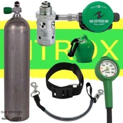 Pack Bloc/Bouteille LUXFER Alu 5.7L (S40) + Détendeur CALYPSO Nitrox AQUALUNG