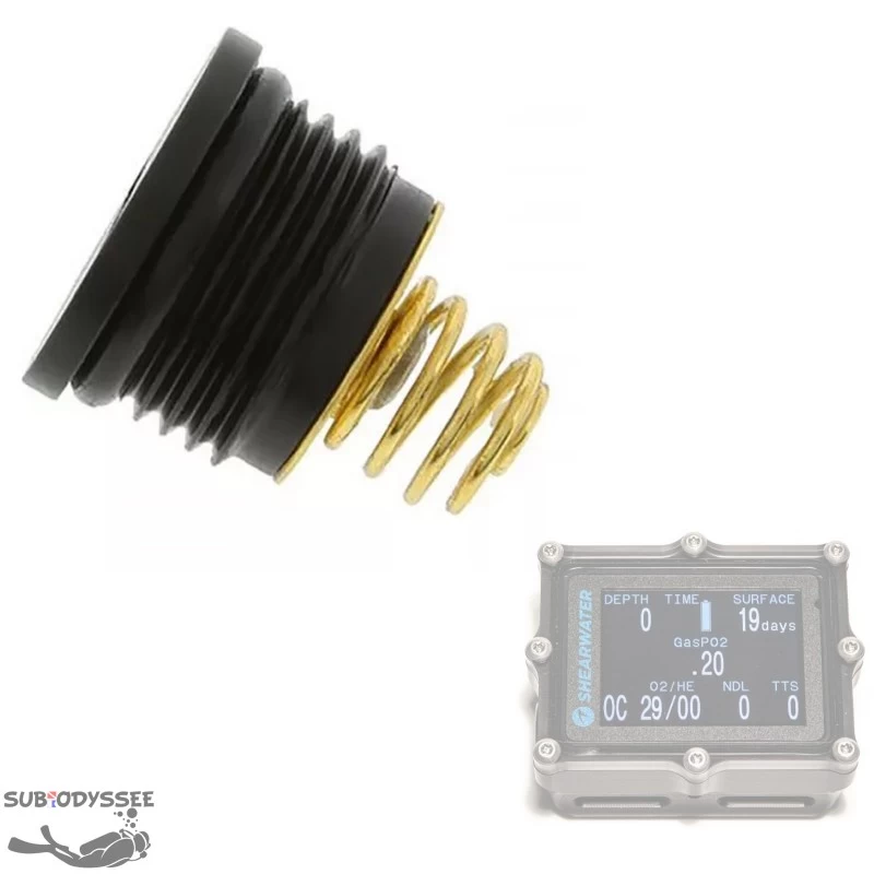 Bouchon Compartiment Pile Pour PETREL & PREDATOR Avec Joint D'étanchéité - Shearwater