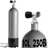 Bouteille 10 Litres 230 Bars Acier 1 Sortie - ROTH