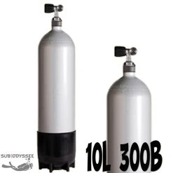 Bouteille 10 Litres 300 Bars Acier 1 Sortie - ROTH