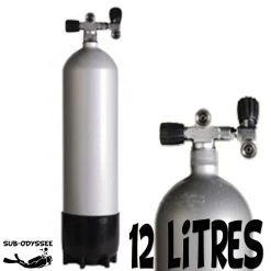 Bouteille 12 Litres Long 230 Bars 2 Sorties - Roth