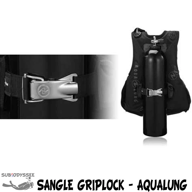 Sangle De Bouteille GRIPLOCK WRAPTURE Pour Stab Axiom / Axiom I3 - AQUALUNG – Image 3