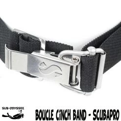 Boucle Fermeture Cinch Band Métal - Scubapro