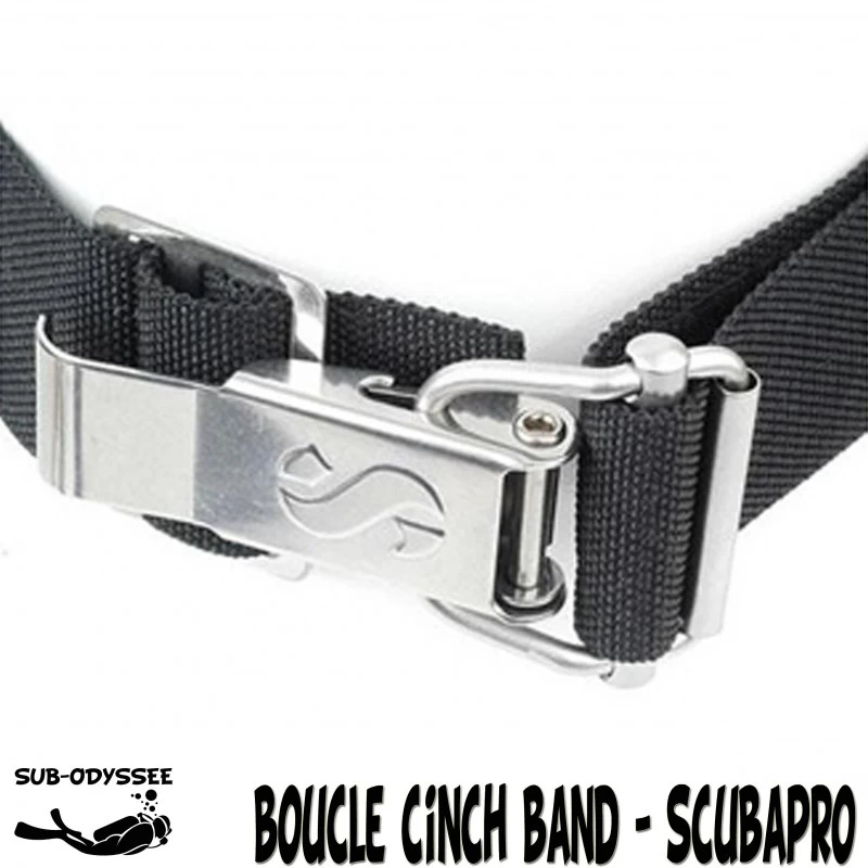 Boucle Fermeture Cinch Band Métal - Scubapro