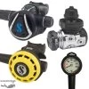 Pack Détendeur MK17 EVO C370 + Octopus R195 + Manomètre Compact - Scubapro