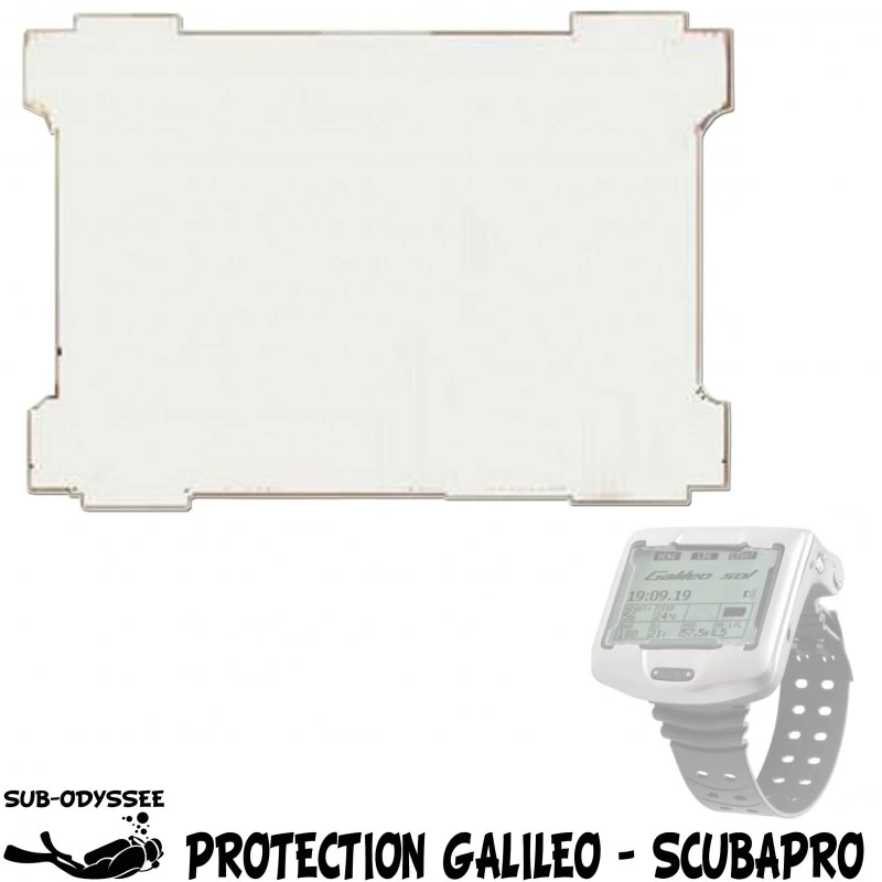 Protection Ecran GALILEO TERRA / LUNA / SOL Rigide - Scubapro