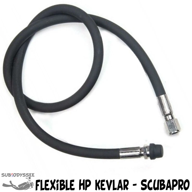 Flexible HP KEVLAR 85cm Pour Console Gestion D'Air - Scubapro / Uwatec