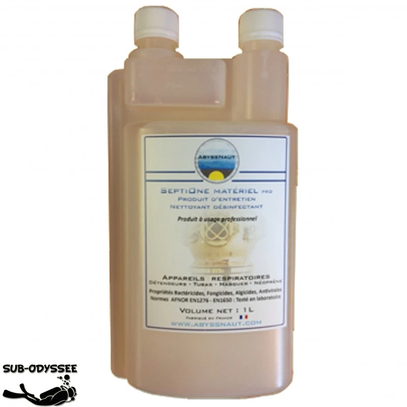 SEPTIONE Désinfectant Matériel PRO 1Litre (0.5%) - Abyssnaut