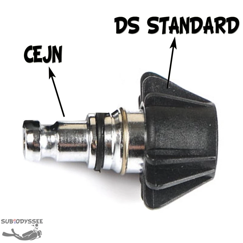 Raccord Adaptateur CEJN (Mâle) : Inflateur DS Standard (femelle)