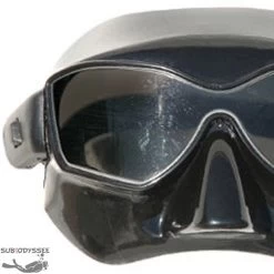 FLOW Masque D'Apnée Silicone Noir - Sommap