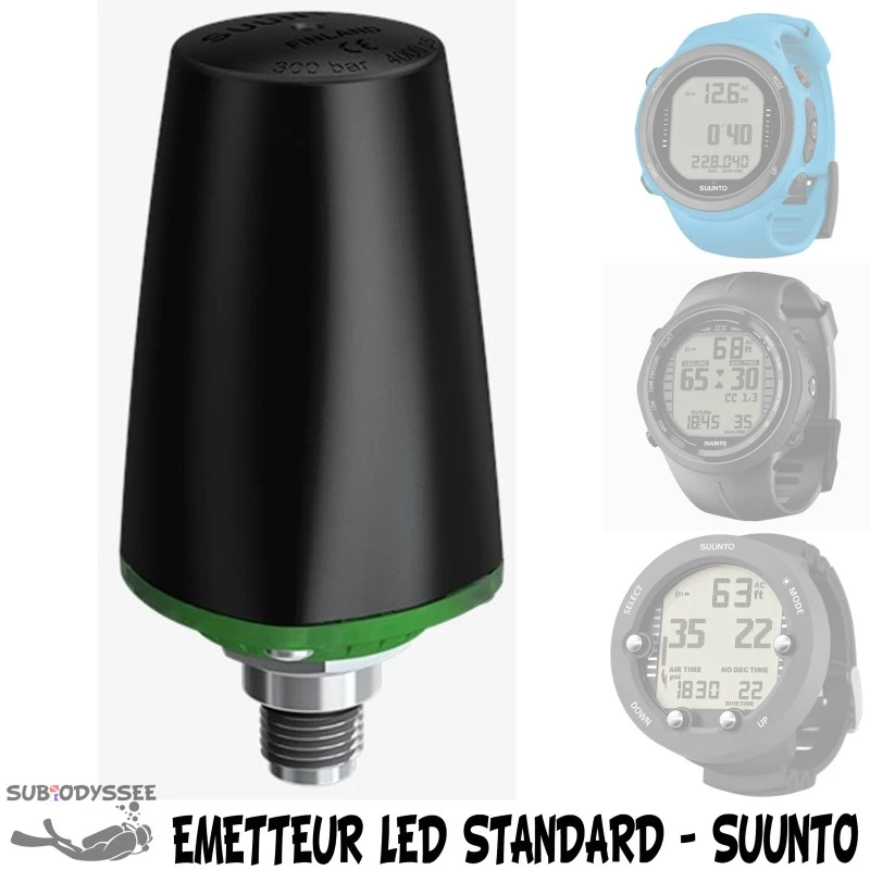 Sonde Emetteur Ă LED Pour D4i, D6i, D9TX, DX, VYPER AIR, VYPER NOVO, HELO2 De Suunto