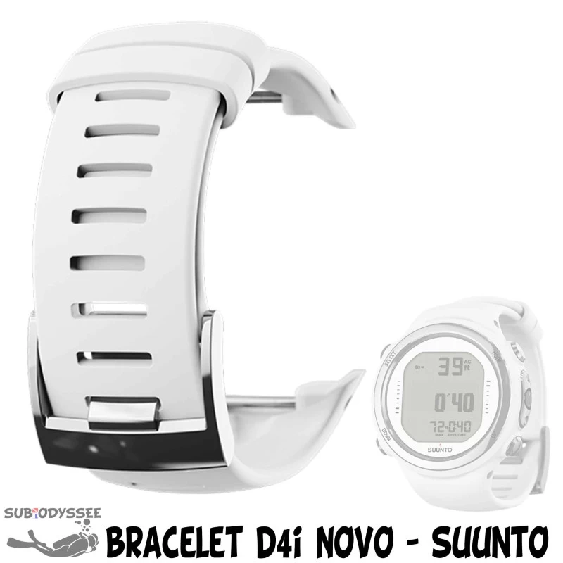 Bracelet D4i NOVO Blanc Montre-ordinateur - Suunto