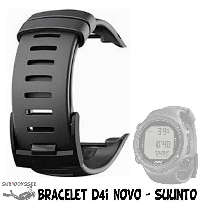 Bracelet D4i NOVO Noir Montre-ordinateur - Suunto