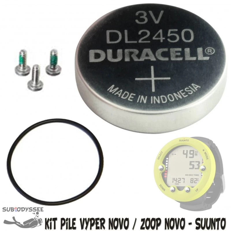 Kit Pile ZOOP NOVO / VYPER NOVO - Suunto