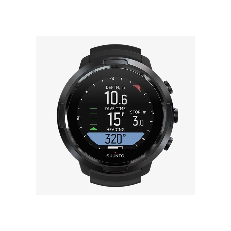 D5 Ordinateur NOIR All Black - Suunto