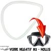 Verre Correcteur Masque M-3 NEGATIF (-1 à -8) - Hollis